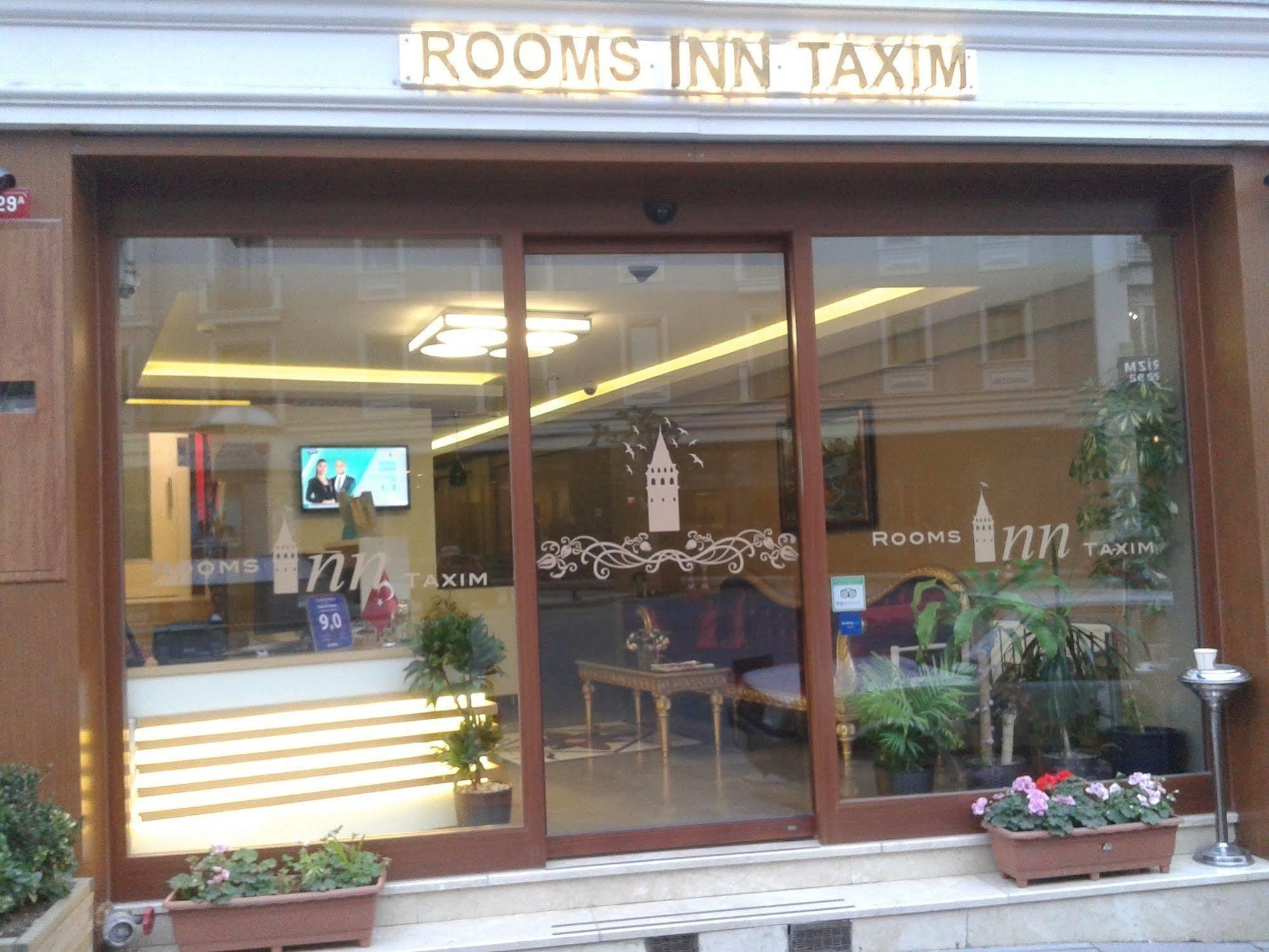 Rooms Inn Taxim Istanboel Buitenkant foto